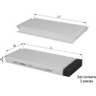 Knecht Filter, Innenraumluft LA 450/S