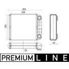 Mahle Wärmetauscher, Innenraumheizung BEHR Premium Line AH 280 000P