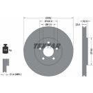 Bremsscheibe 92269303 Bremsscheibe 92269303