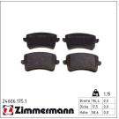 Zimmermann Bremsbelagsatz, Scheibenbremse 24606.175.1