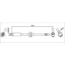 Metzger Bremsschlauch 4111622