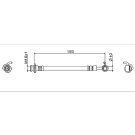 Metzger Bremsschlauch 4112005