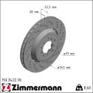 Bremsscheibe 150.3422.70