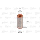 Valeo Luftfilter 585612