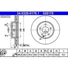 Bremsscheibe 24.0328-0176.1