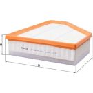 Knecht Luftfilter LX 1640