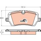 TRW Bremsbelagsatz, Scheibenbremse COTEC GDB2029