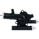 Mahle Thermostat, Kühlmittel BEHR TI 38 89