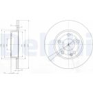 Delphi Bremsscheibe BG3840
