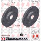 Zimmermann Bremsscheibe BLACK Z 285.3519.53