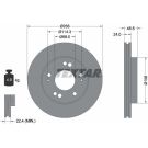 Textar Bremsscheibe 92063000 Textar Bremsscheibe 92063000