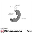 Zimmermann Bremstrommel Coat Z 600.1963.20