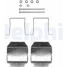 Delphi Zubehörsatz, Scheibenbremsbelag LX0338