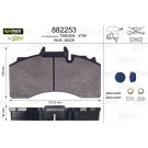 Valeo Bremsbelagsatz, Scheibenbremse OPTIPACK 882253