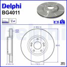 Delphi Bremsscheibe BG4011 Delphi Bremsscheibe BG4011