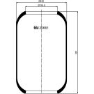 FEBI BILSTEIN 20661 Federbalg, Luftfederung FEBI BILSTEIN 20661 Federbalg, Luftfederung