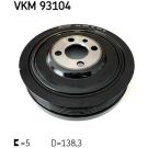 SKF Riemenscheibe, Kurbelwelle VKM 93104