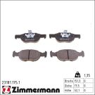 Zimmermann Bremsbelagsatz, Scheibenbremse 23181.175.1