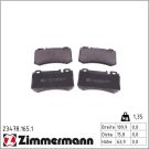 Zimmermann Bremsbelagsatz, Scheibenbremse 23478.165.1