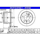 Bremsscheibe 24.0112-0142.1