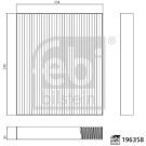 febi bilstein Filter, Innenraumluft 196358