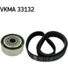 SKF Keilrippenriemensatz VKMA 33132