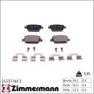 Zimmermann Bremsbelagsatz, Scheibenbremse 24537.160.3