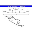 Feder, Bremssattel 11.8116-0323.1