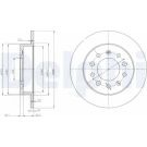 Bremsscheibe BG3862 Bremsscheibe BG3862