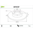 Bremsscheibe 673137