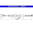 ATE Seilzug, Feststellbremse 24.3727-0131.2 ATE Seilzug, Feststellbremse 24.3727-0131.2