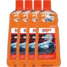 SONAX Lackreiniger 4 x AutoShampoo Konzentrat 03145410 SONAX Lackreiniger 4 x AutoShampoo Konzentrat 03145410
