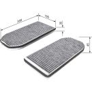 BOSCH 1 987 432 362 Innenraumfilter