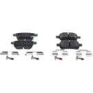 BOSCH Bremsbelagsatz, Scheibenbremse 0 986 494 747