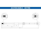 Bremsschlauch 24.5104-0425.3 Bremsschlauch 24.5104-0425.3