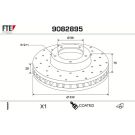 Bremsscheibe 9082895 Bremsscheibe 9082895
