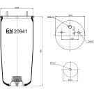 FEBI BILSTEIN 20941 Federbalg, Luftfederung