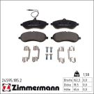 Zimmermann Bremsbelagsatz, Scheibenbremse 24595.185.2