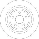 TRW Bremsscheibe DF6809