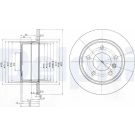 Delphi Bremsscheibe BG3040