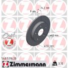 Zimmermann Bremsscheibe Coat Z 540.5316.20