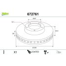 Bremsscheibe 672761