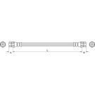 Metzger Bremsschlauch 4111534
