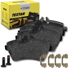 TEXTAR 2407702 Bremsbeläge mit Zubehör TEXTAR 2407702 Bremsbeläge mit Zubehör