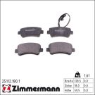 Zimmermann Bremsbelagsatz, Scheibenbremse 25112.180.1