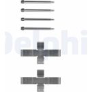 Delphi Zubehörsatz, Scheibenbremsbelag LX0047