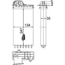 Wärmetauscher, Innenraumheizung AH 194 000P Wärmetauscher, Innenraumheizung AH 194 000P