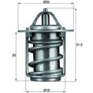 Mahle Thermostat, Kühlmittel BEHR TX 6 83