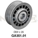Umlenk-/Führungsrolle, Keilrippenriemen GA351.01 Umlenk-/Führungsrolle, Keilrippenriemen GA351.01