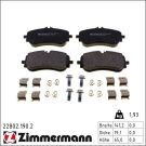 Zimmermann Bremsbelagsatz, Scheibenbremse 22802.190.2